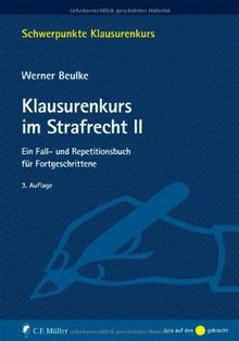 Klausurenkurs strafrecht - klausurenkurs, im