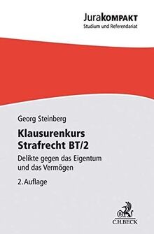 Klausurenkurs strafrecht 2 - klausurenkurs, bt/2