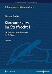 Klausurenkurs strafrecht i - klausurenkurs, im