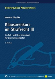 Klausurenkurs strafrecht - klausurenkurs, im