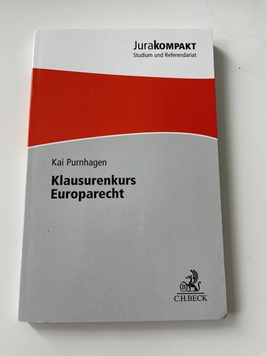 Europarecht klausurenkurs von - europarecht,
