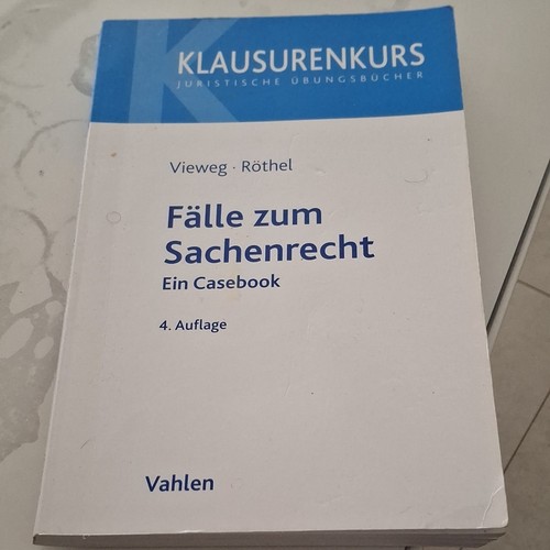 Vahlen klausurenkurs fälle - klausurenkurs,