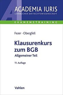 Klausurenkurs zum bgb - klausurenkurs,
