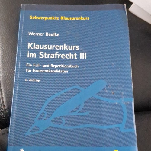 Beulke klausurenkurs - beulke, im