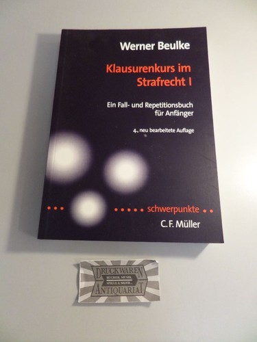 Klausurenkurs strafrecht i - strafrecht,