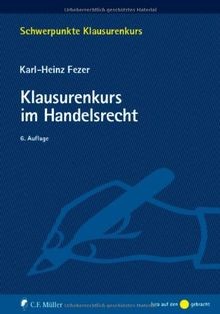 Klausurenkurs handelsrecht - klausurenkurs, im
