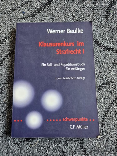 Werner beulke klausurenkurs - werner,