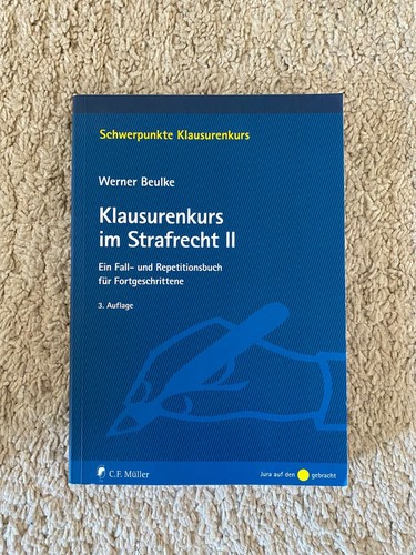 Klausurenkurs strafrecht ii - im,