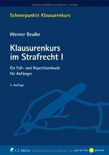 Klausurenkurs strafrecht i - strafrecht,