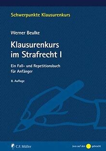 Klausurenkurs strafrecht i - klausurenkurs, im