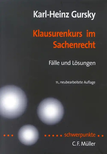 Klausurenkurs sachenrecht - im,